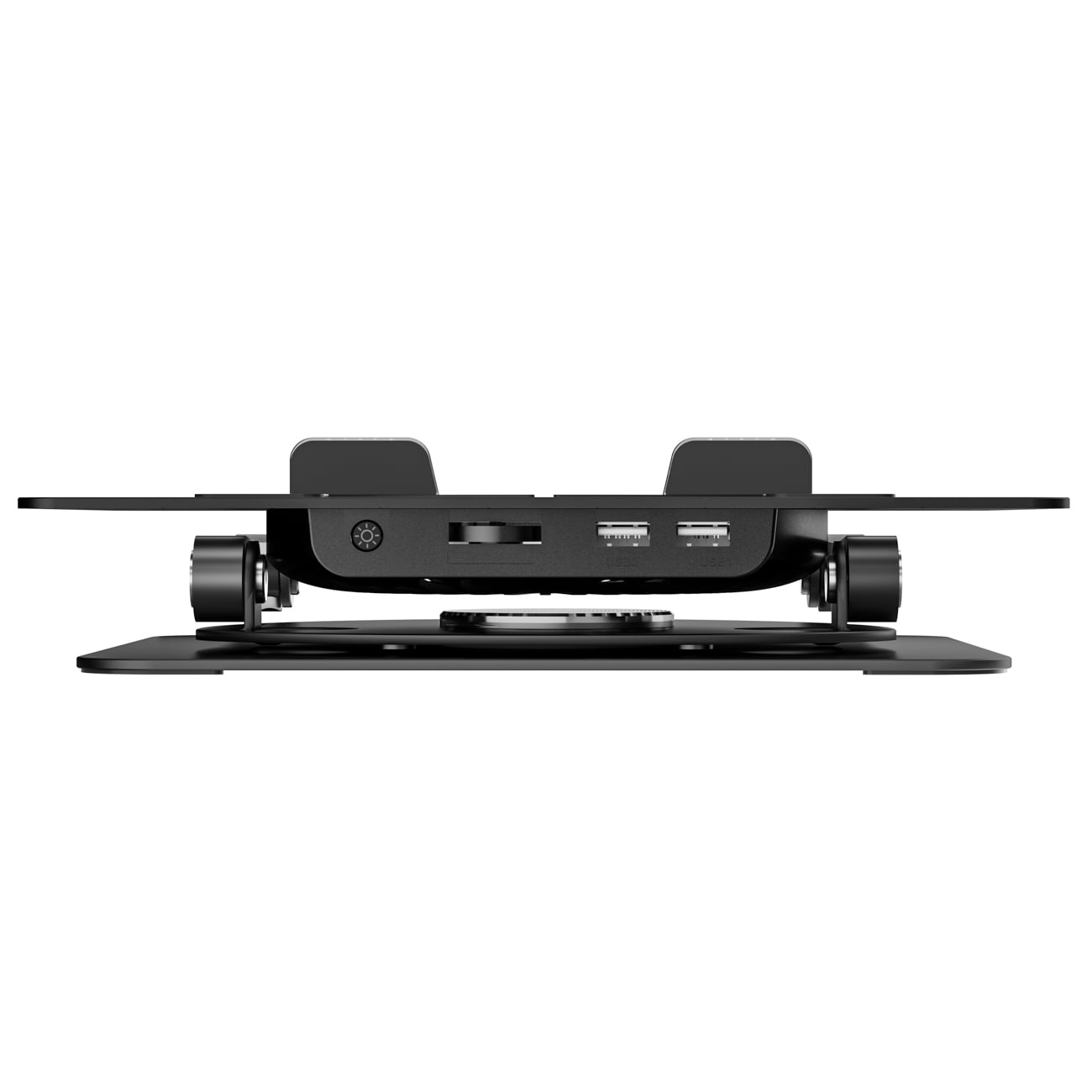 Wozinsky WDCX-X16-AS CoolBase RGB 360° kylstativ för bärbar dator och surfplatta – svart