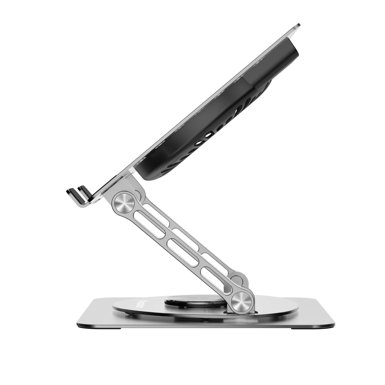 Wozinsky WDCX-X16-AS CoolBase RGB 360° kylstativ för bärbar dator och surfplatta – silver