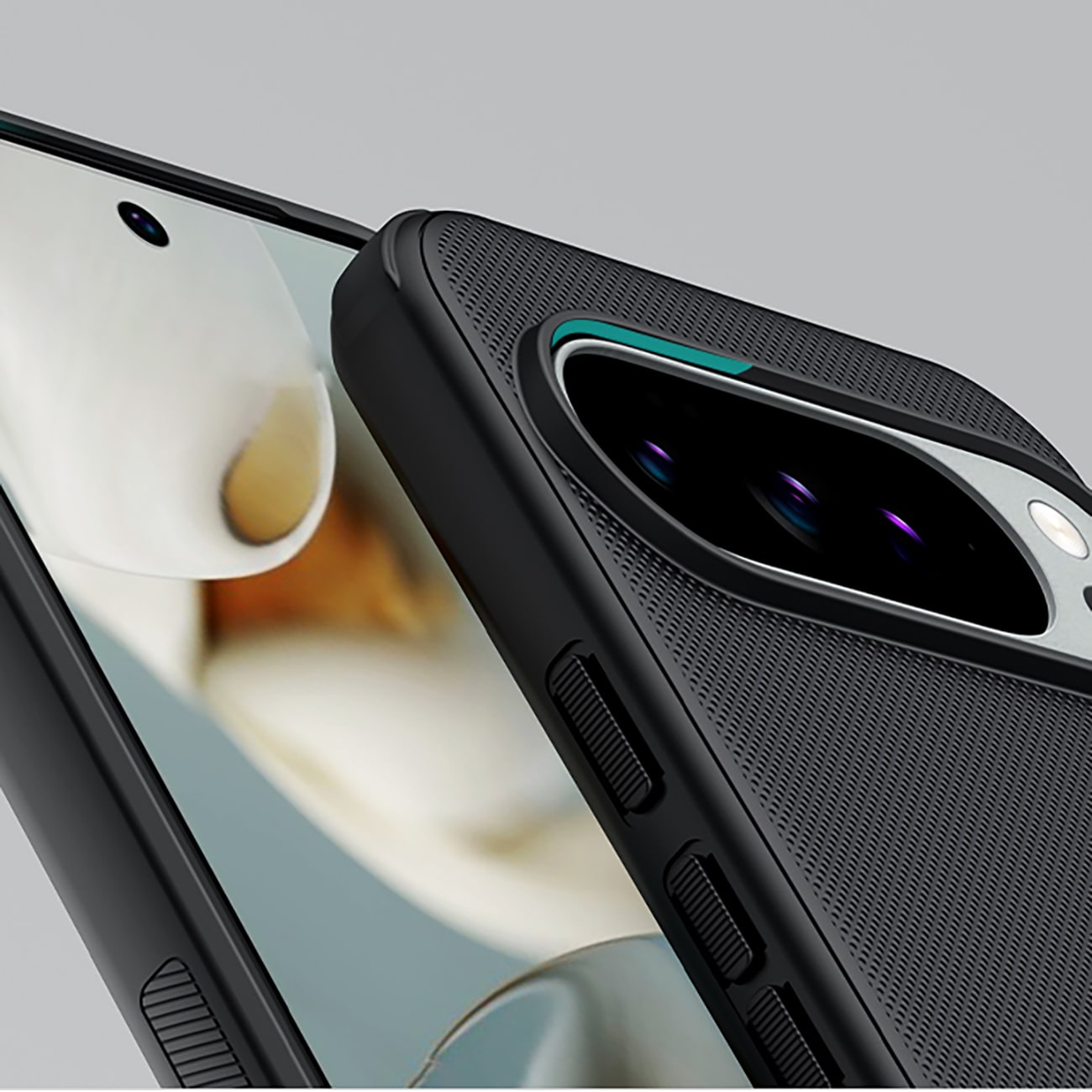Nillkin Super Frosted Shield Pro-etui til Google Pixel 10 Pro XL – Sort