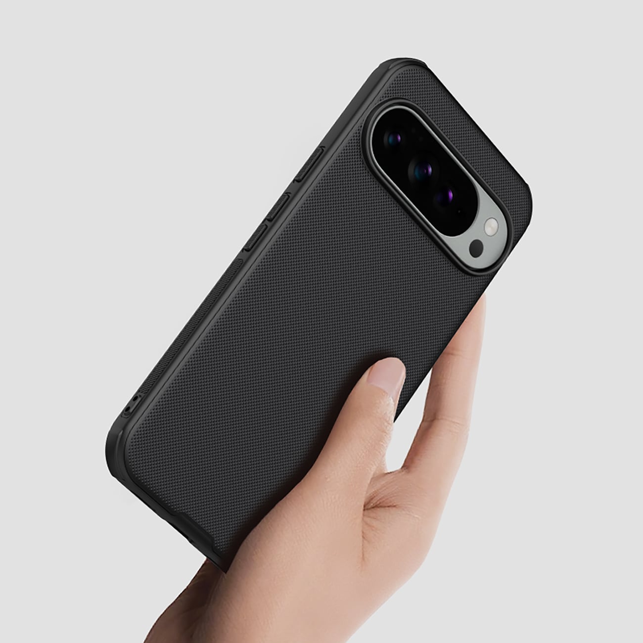 Nillkin Super Frosted Shield Pro-etui til Google Pixel 10 Pro XL – Sort