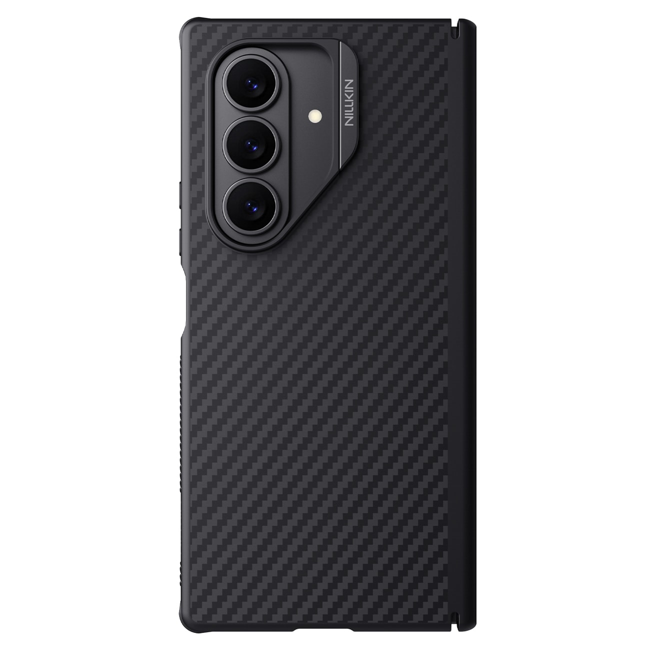 Nillkin Pro-fodral i syntetfiber med magnet för Samsung Galaxy Z Fold 7, MagSafe – Svart
