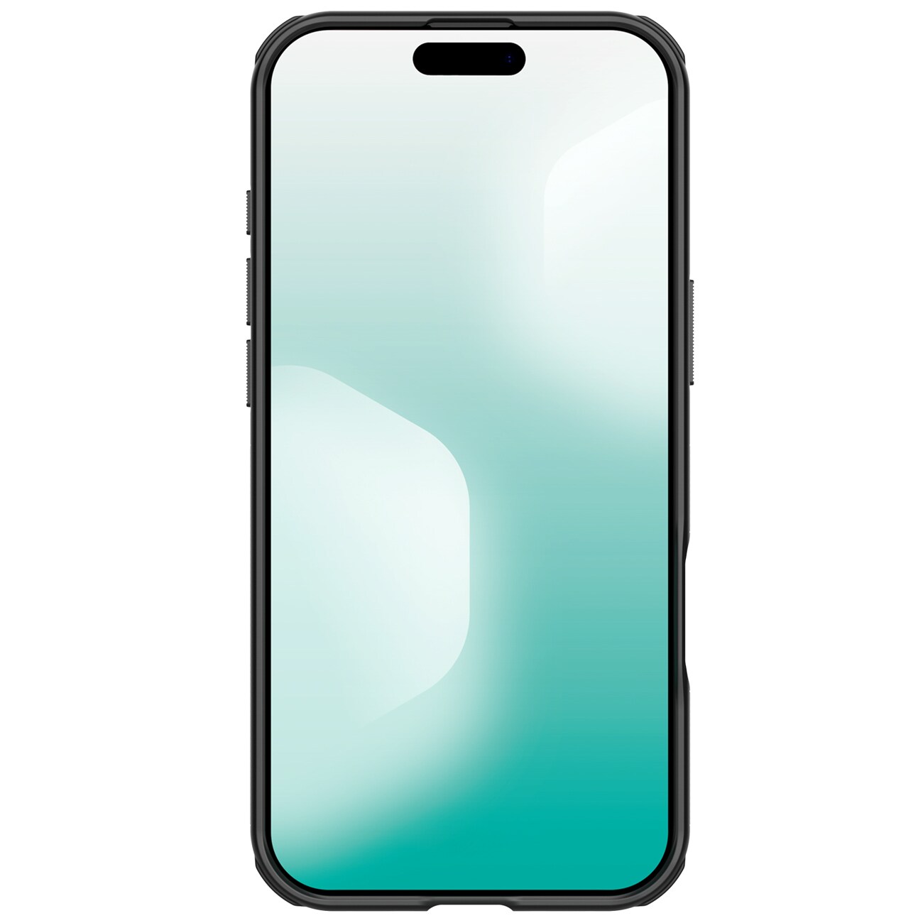Nillkin Super Frosted Shield Pro MagSafe-kompatibelt etui til iPhone 17 Air – gennemsigtig sort