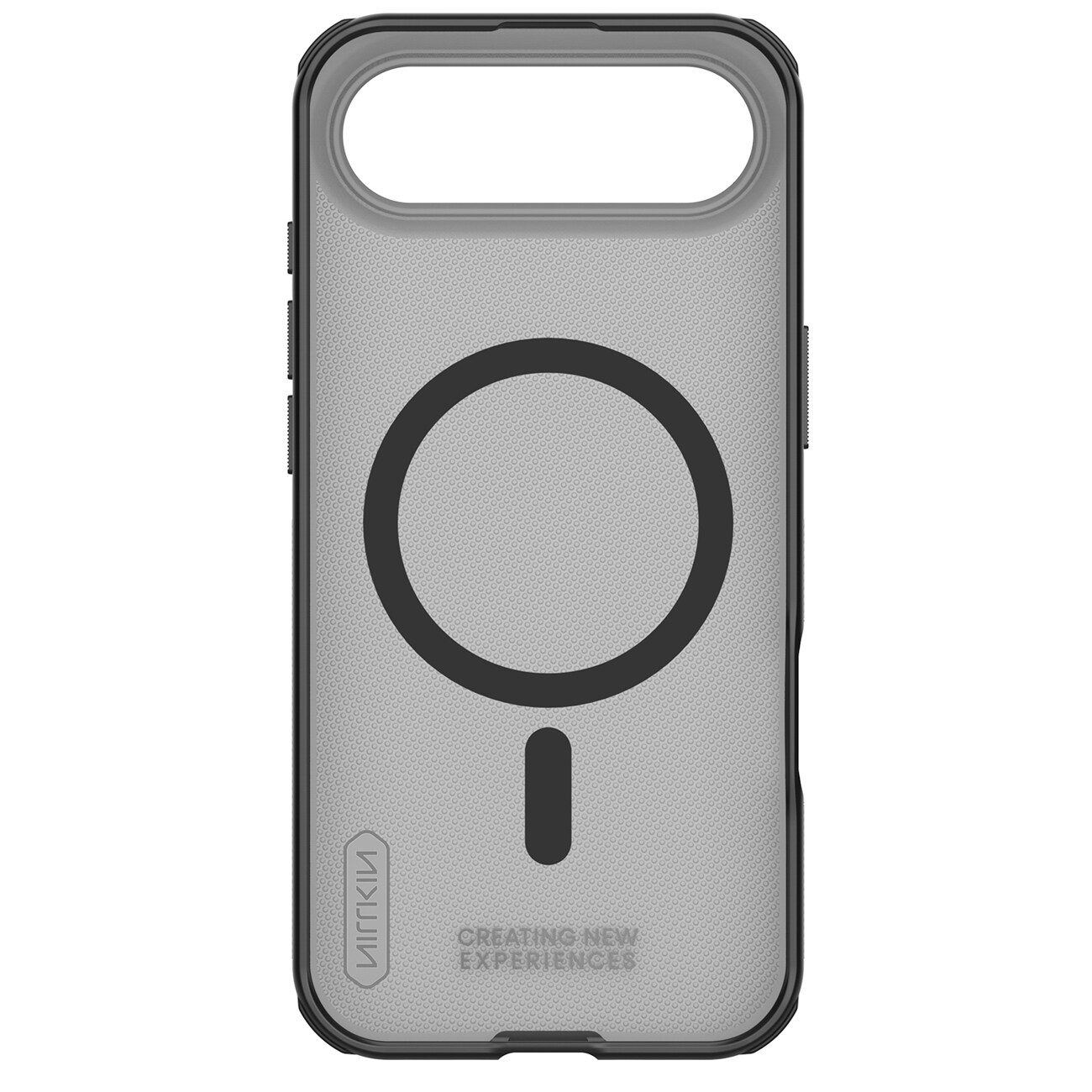 Nillkin Super Frosted Shield Pro MagSafe-kompatibelt etui til iPhone 17 Air – gennemsigtig sort