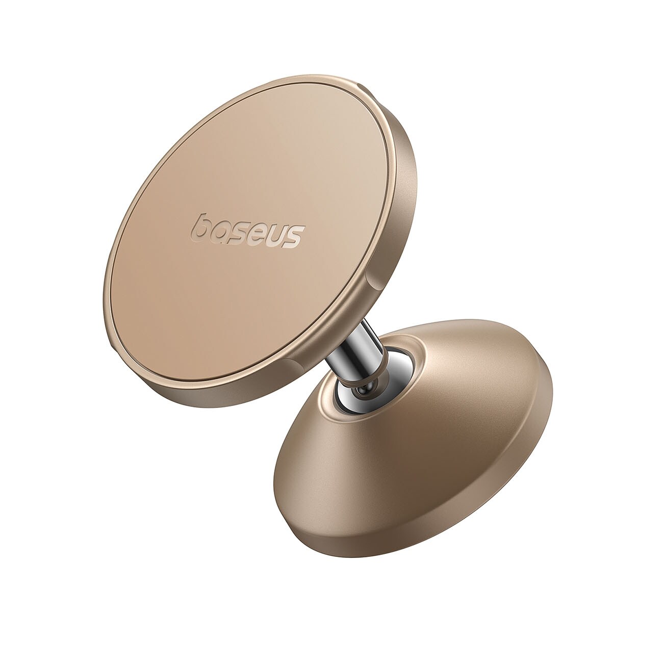 Baseus GoTrip DC1 magnethållare, kompatibel med MagSafe, för vindrutan och instrumentbrädan – guld