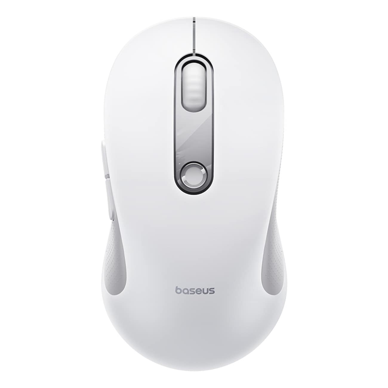 Baseus F02 trådlös ergonomisk Bluetooth-mus – vit