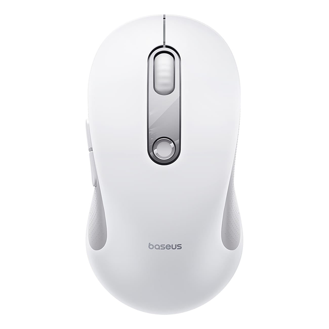 Baseus F02 ergonomisk trådlös mus, USB 2,4 GHz – vit