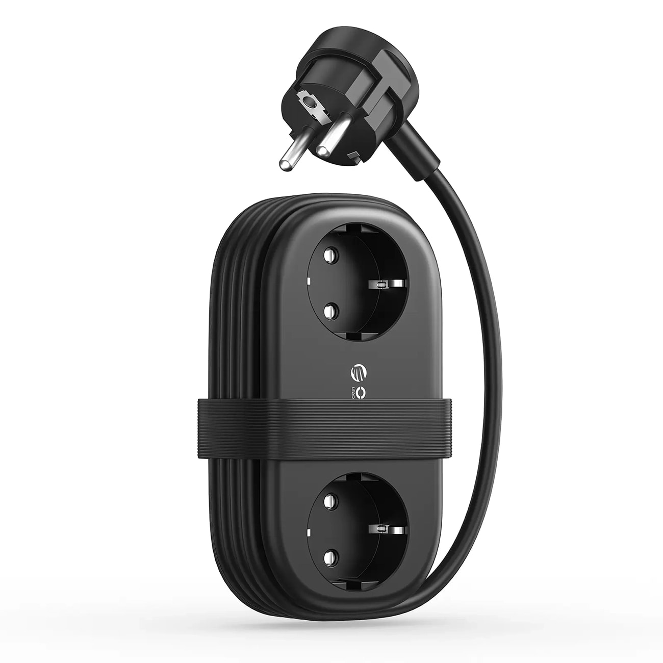 Orico AP3 20 W GaN 5-i-1-grenuttag 2x växelström + 2x USB-A + 1x USB-C – svart