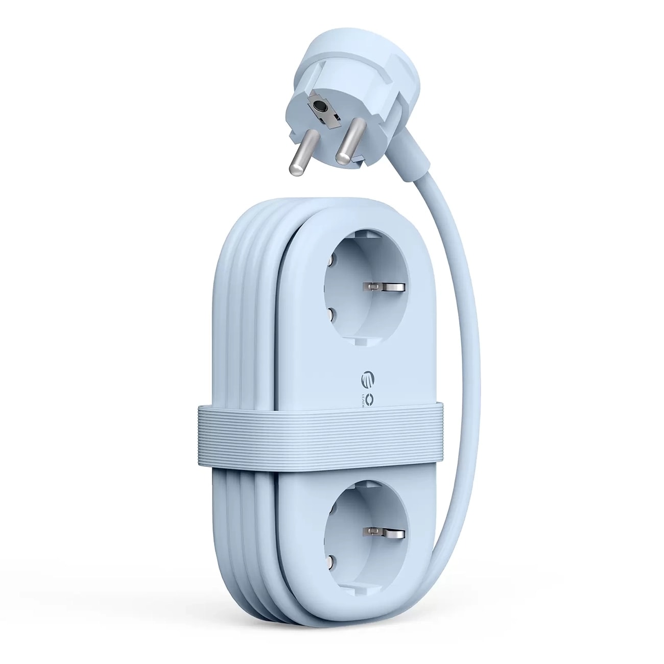 Orico AP3 65 W GaN 6-i-1-grenuttag 2x växelström + 2x USB-A + 2x USB-C – blå