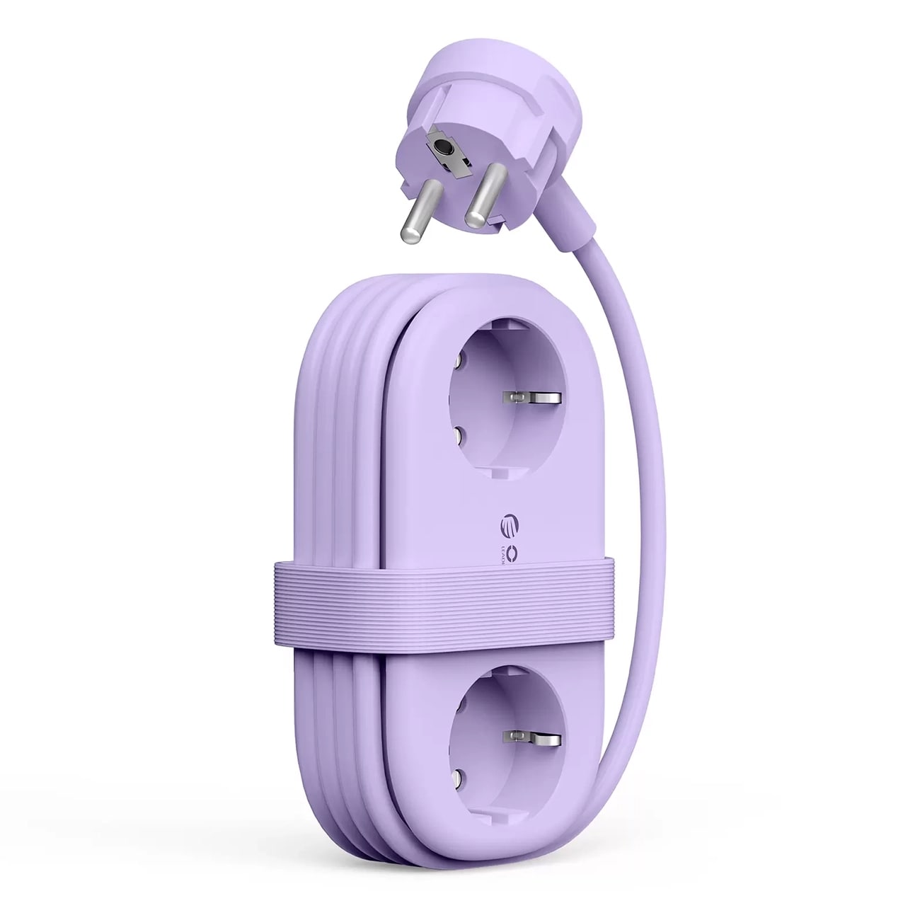 Orico AP3 65 W GaN 6-i-1-grenuttag 2x växelström + 2x USB-A + 2x USB-C – Lila