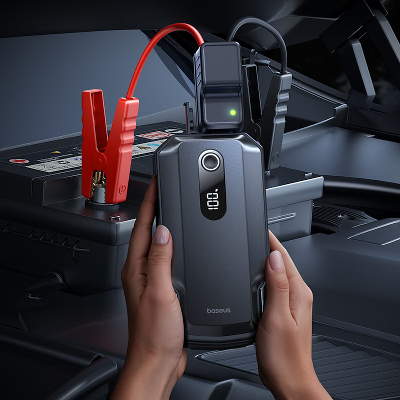 Baseus Super Energy Max 20000mAh -käynnistysakku – musta