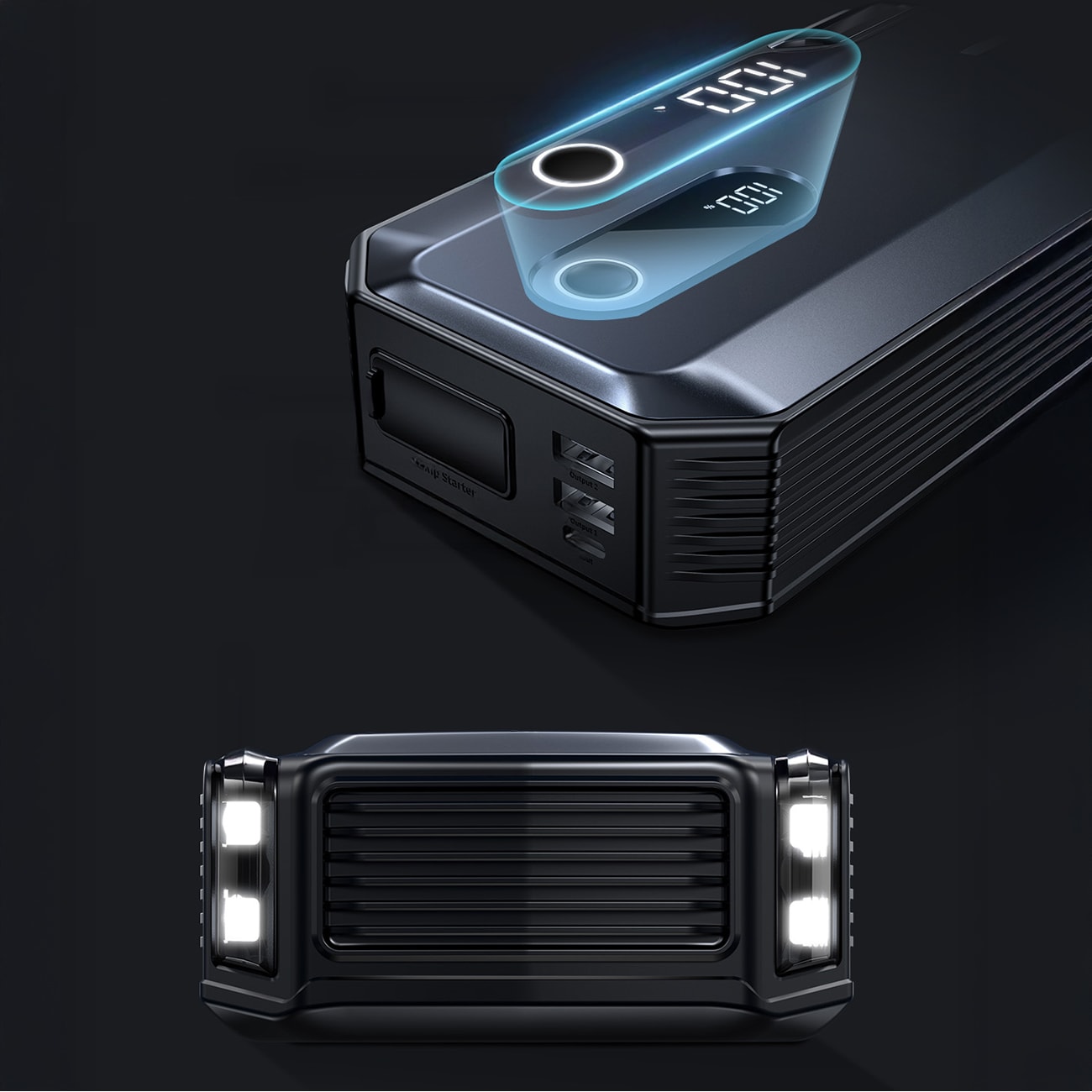 Baseus Super Energy Max 20000mAh -käynnistysakku – musta