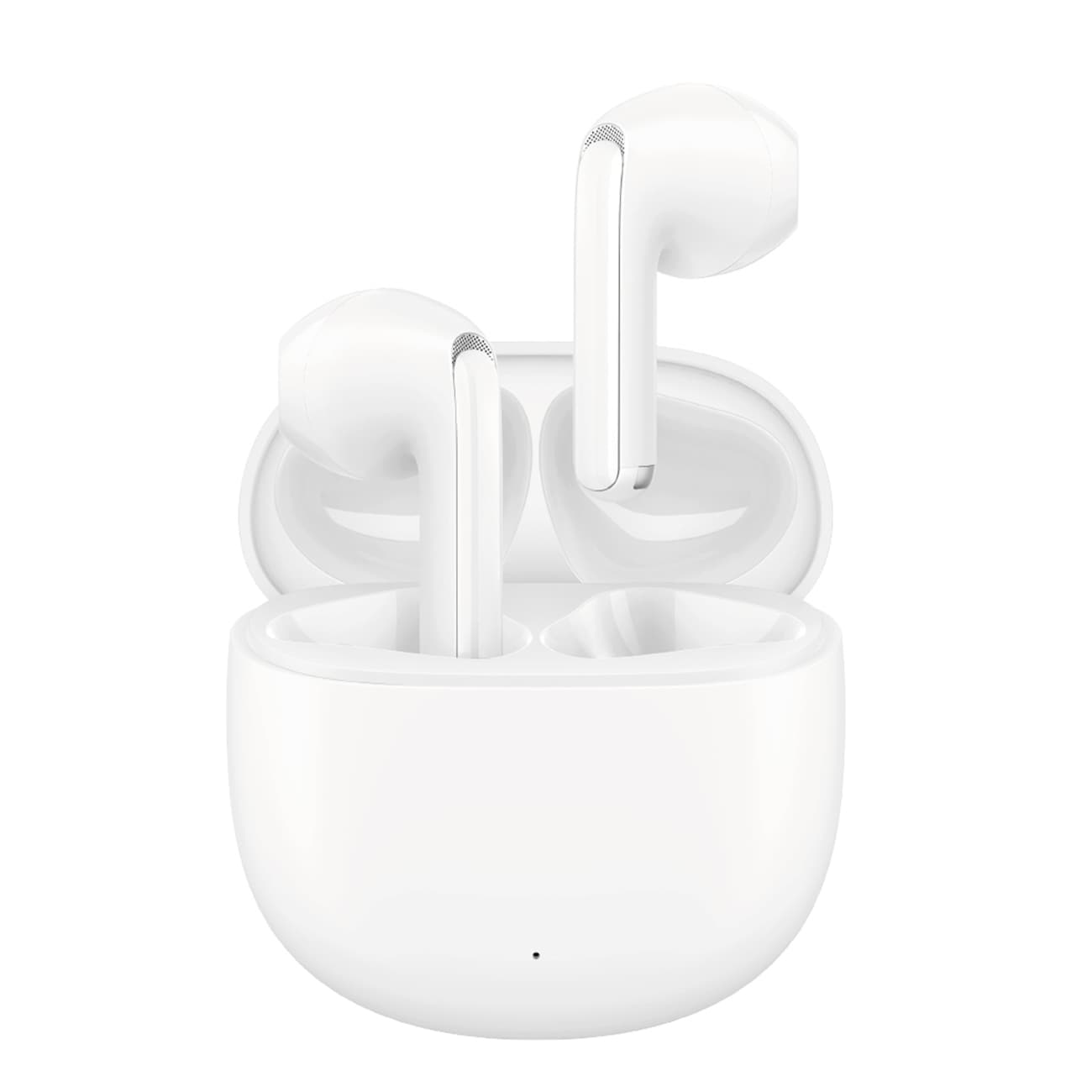 Joyroom JR-FB1 Funpods Bluetooth 6.0 trådlösa TWS-hörlurar med AI-funktioner – Vita