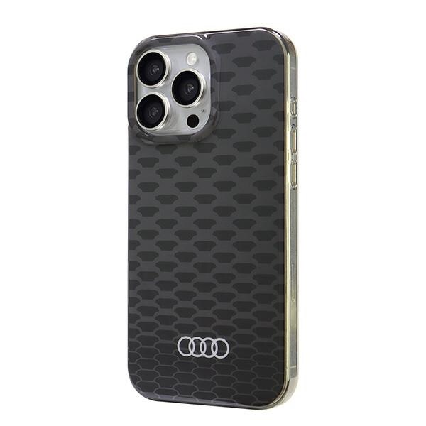 Audi IML-sømønster MagSafe iPhone 16 Pro Max 6,9" sort/sort hardcase AU-IMLMIP16PM-Q5/D3-BK