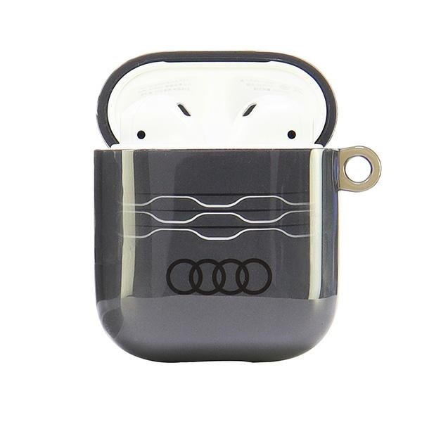 Audi IML-etui med geometrisk mønster til AirPods 1 / 2 – Grå