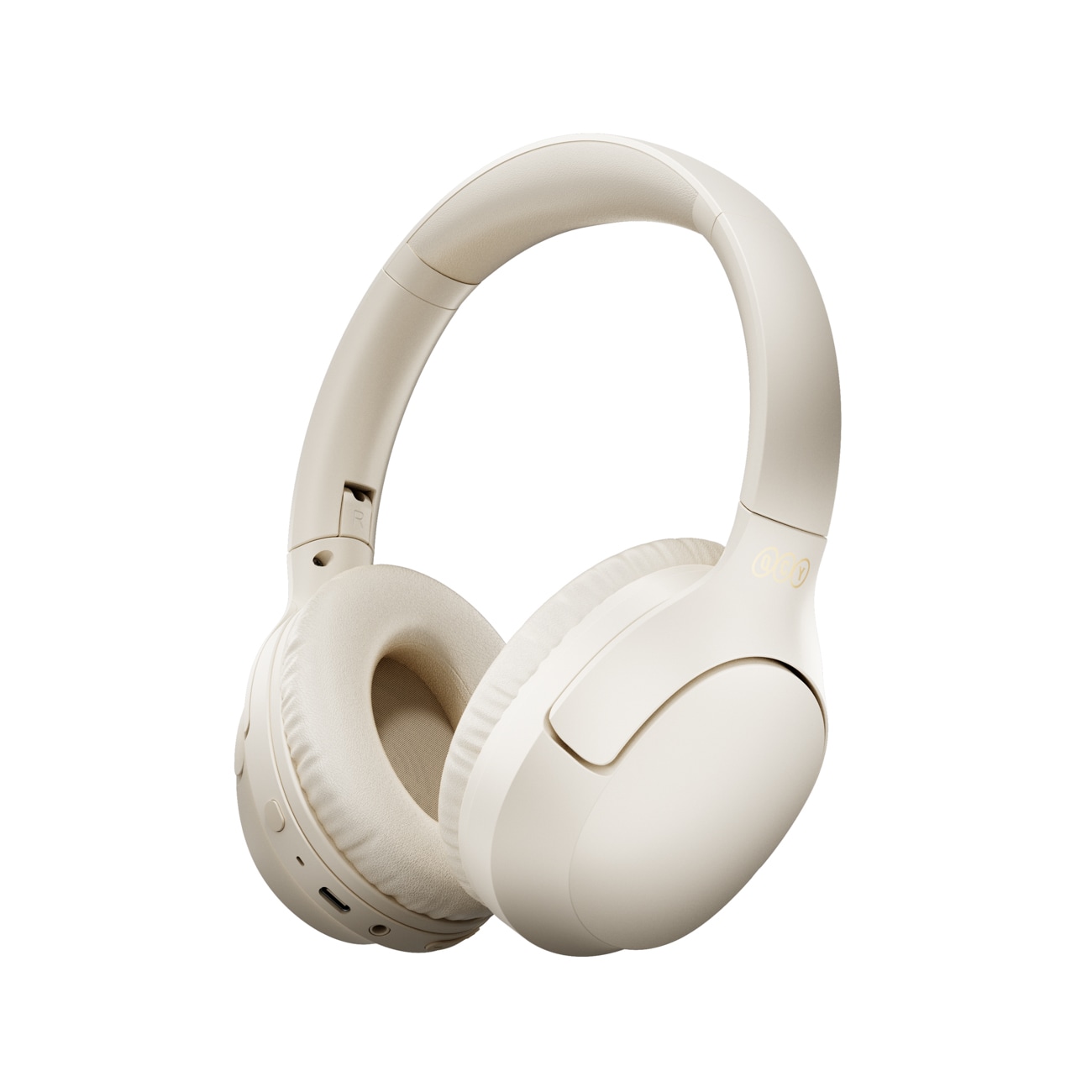 QCY H2 Pro ENC Bluetooth 5.3 hörlurar som täcker öronen – Vit