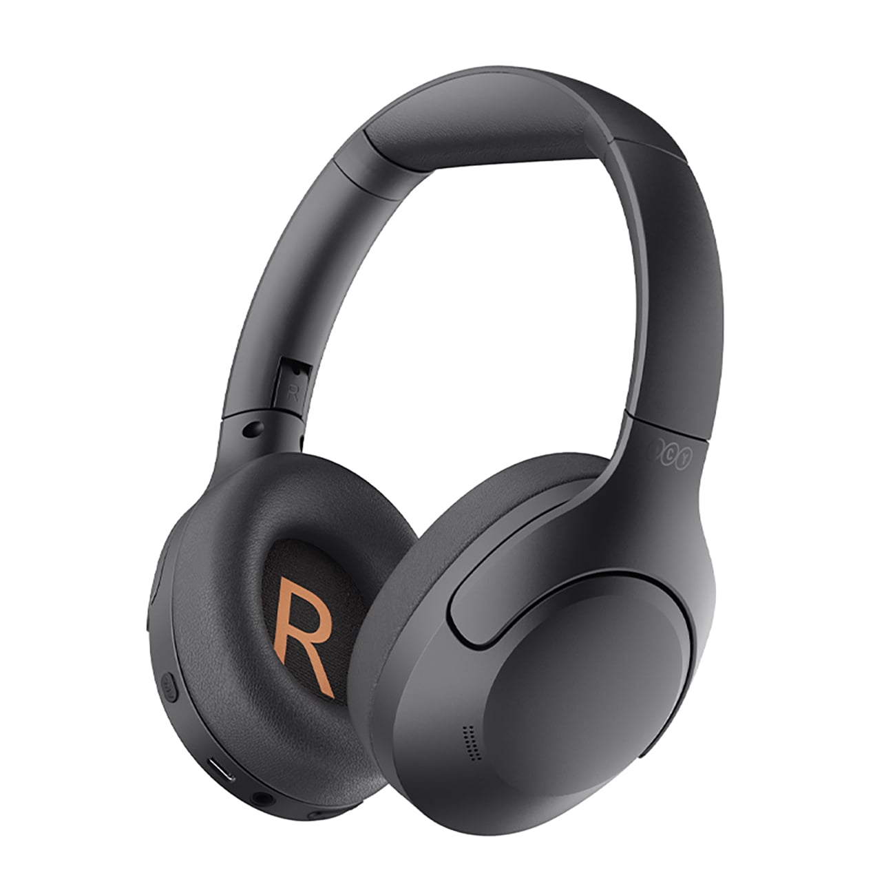 QCY H3 Lite hörlurar med ANC och Bluetooth 5.3 – svarta