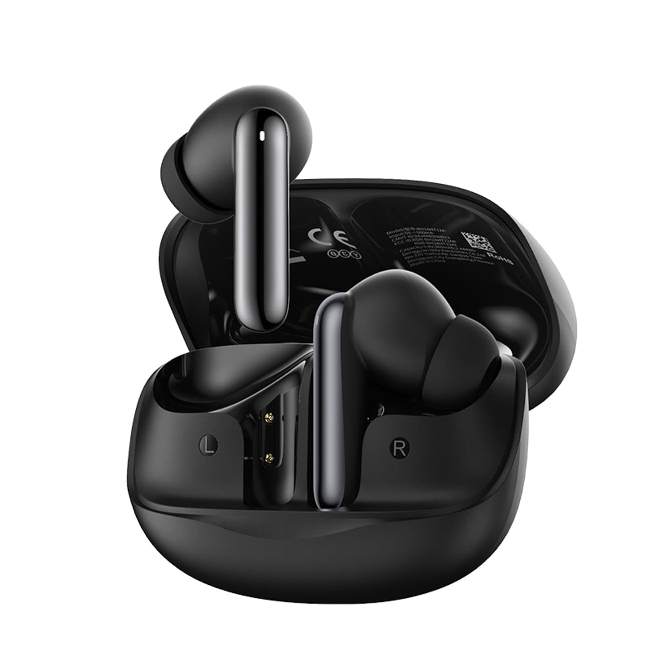 QCY Melobuds N50-hörlurar med ANC, IPX4 och Bluetooth 5.4 – Svart