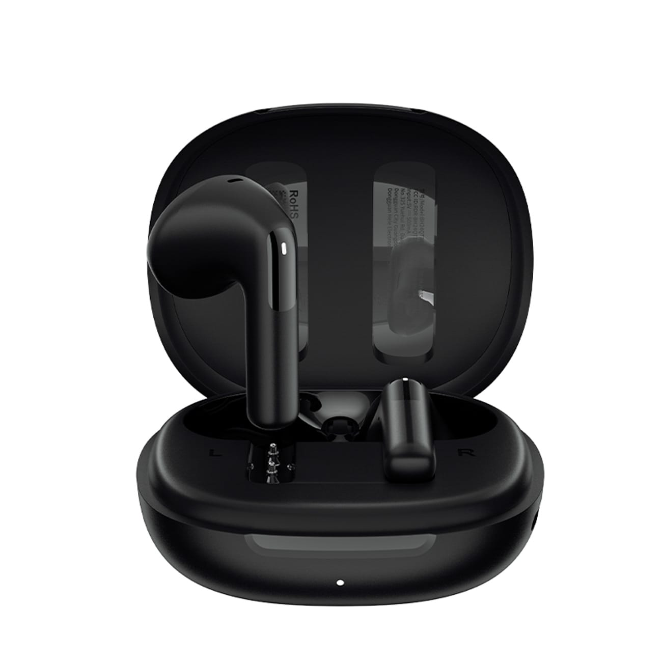 QCY AilyBuds E10 in-ear-hörlurar med ENC, LDAC, högupplöst ljud, IPX4 och Bluetooth 5.4 – svart
