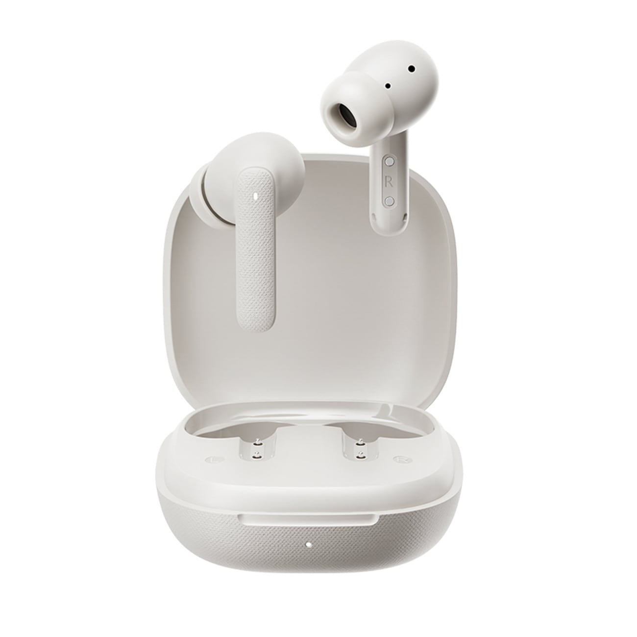 QCY Buds in-ear-hörlurar med ENC, SBC, IPX4 och Bluetooth 5.4 – Vit