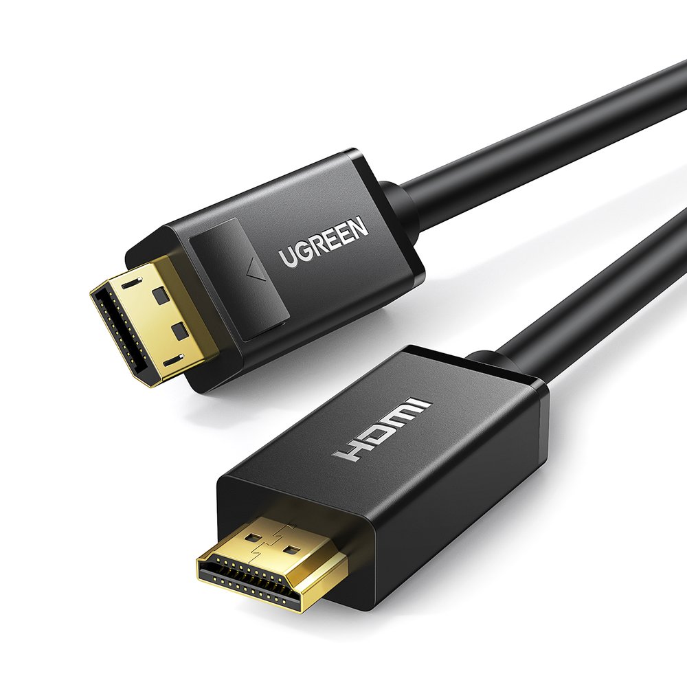 DisplayPort–HDMI-kabel Ugreen DP101 4K 3 m – svart