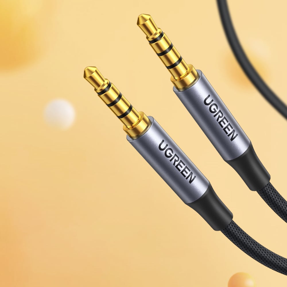 Ugreen AV183 20785 kabel 3,5 mm minijack / 3,5 mm minijack 3 m – grå