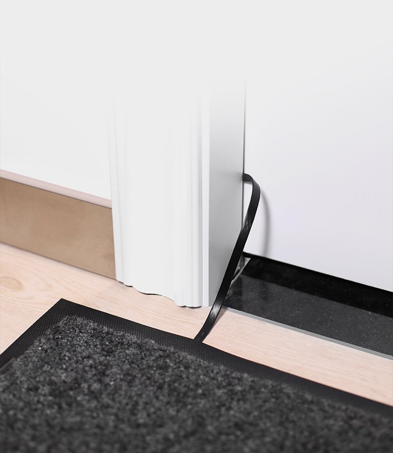 Ugreen platt nätverkskabel, RJ45 Ethernet, Cat 6 UTP, 1000 Mbps, 2 m, svart (50185)