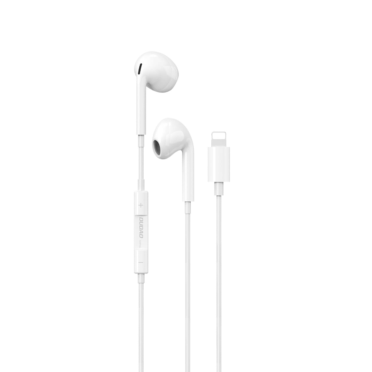 Dudao X14PROL-W1 Lightning-hörlurar – vita