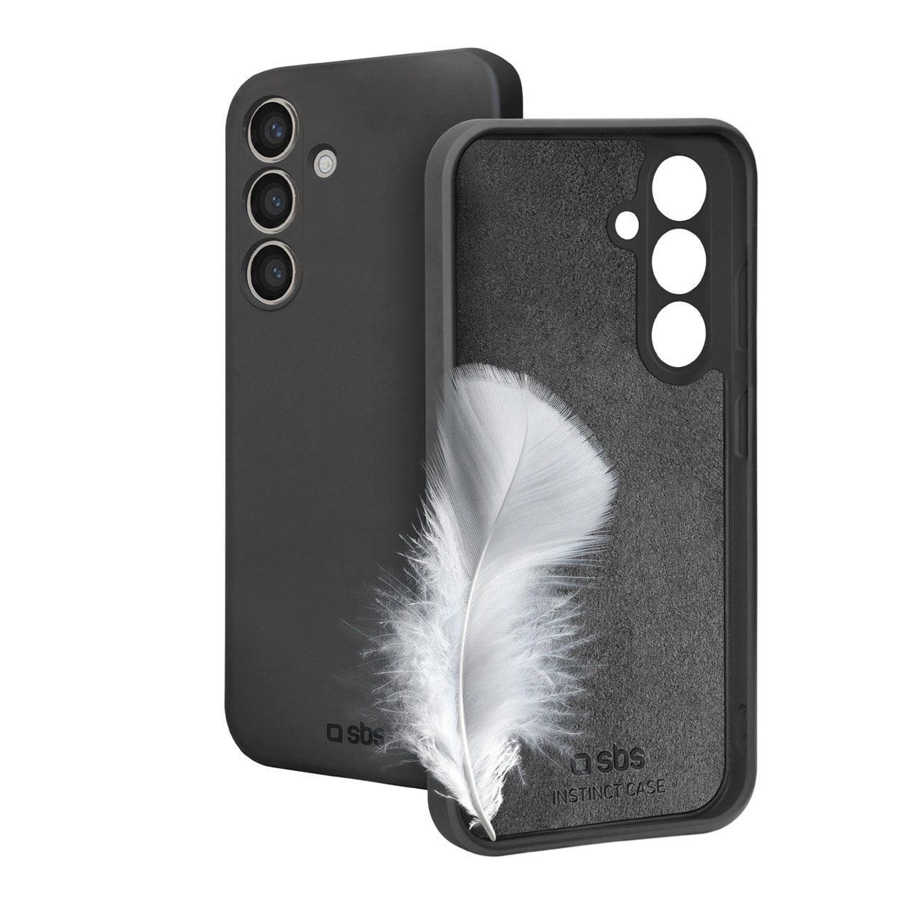 SBS Instinct-fodral till Samsung Galaxy S25 – Svart