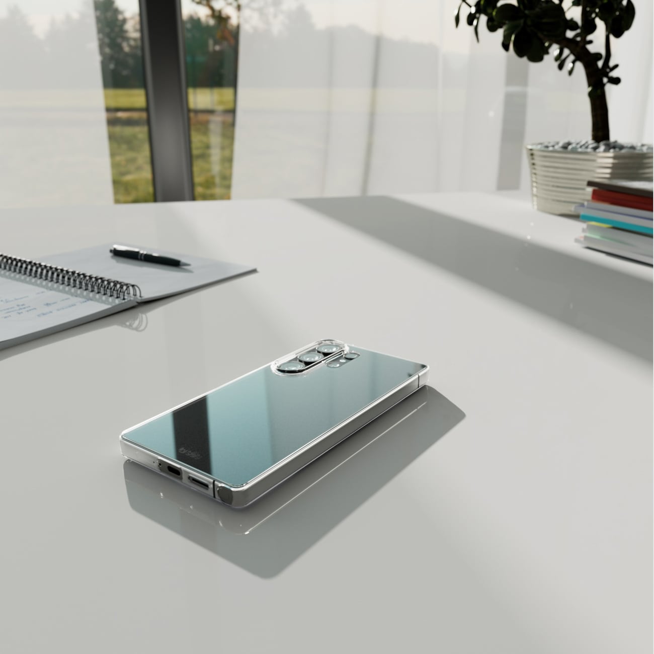 SBS Skinny Cover til Samsung Galaxy S25 Ultra – gennemsigtigt