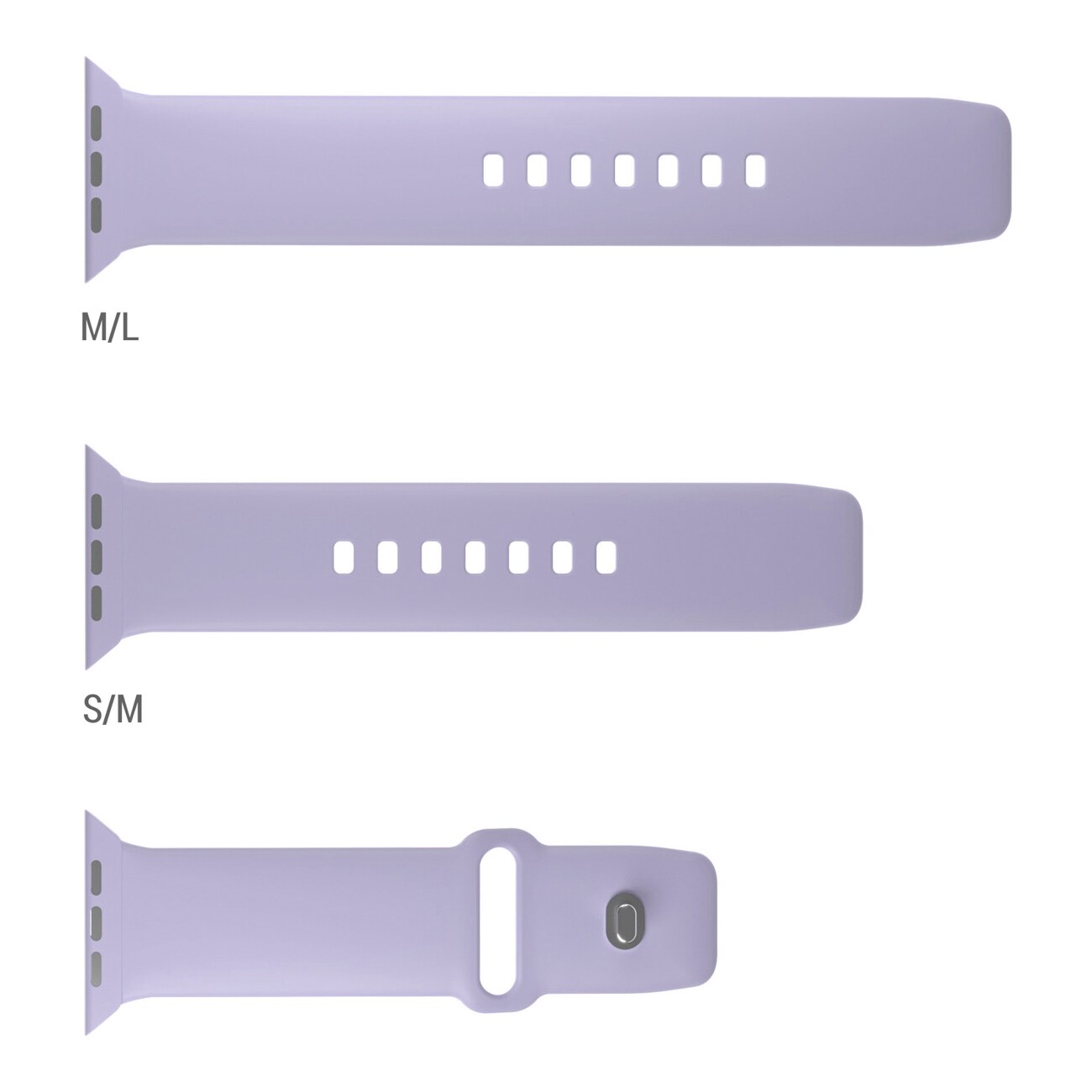 Puro Icon-armband till Apple Watch 38–40–41–42 mm – Lila