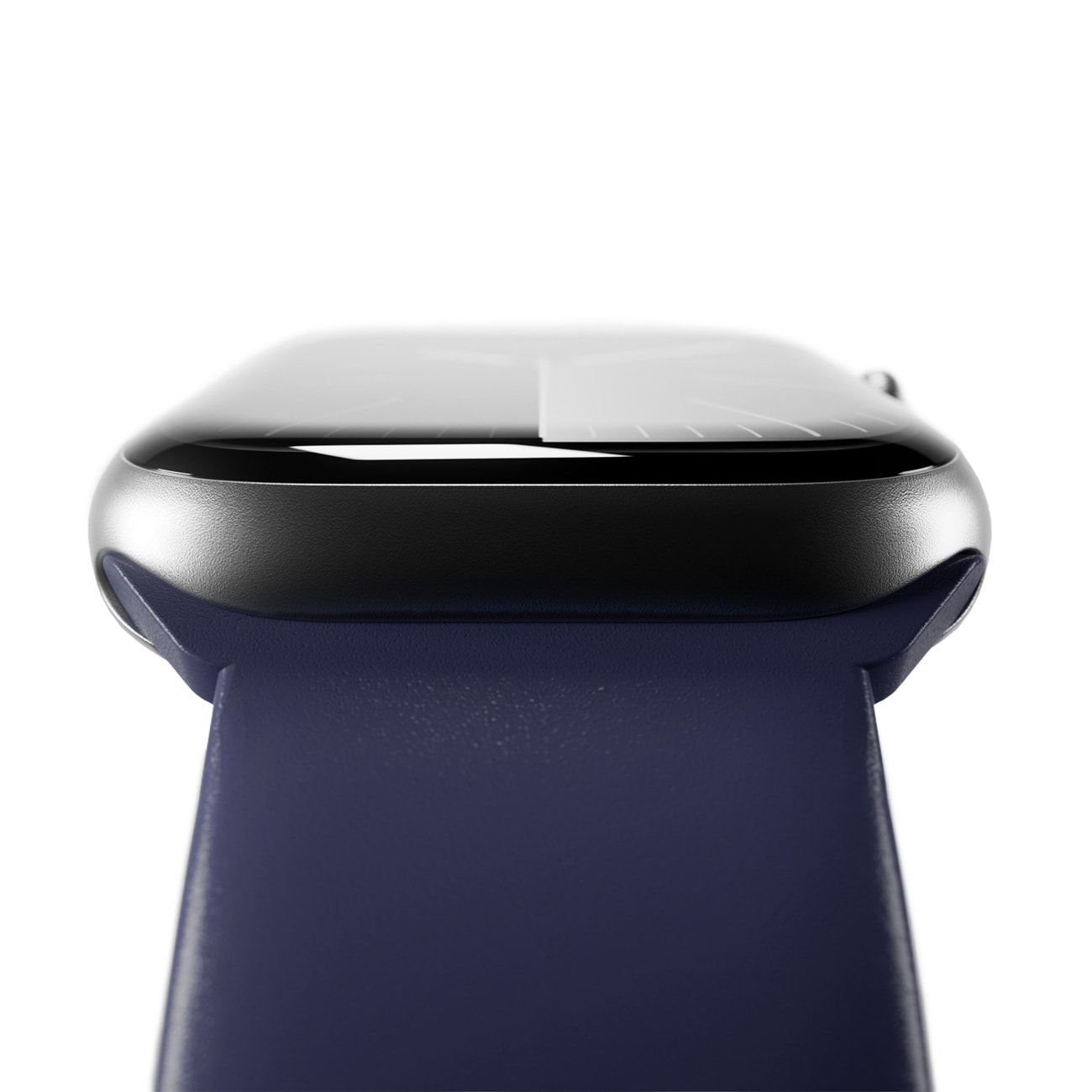 Puro Icon-armband till Apple Watch 44/45/46/49 mm – marinblått