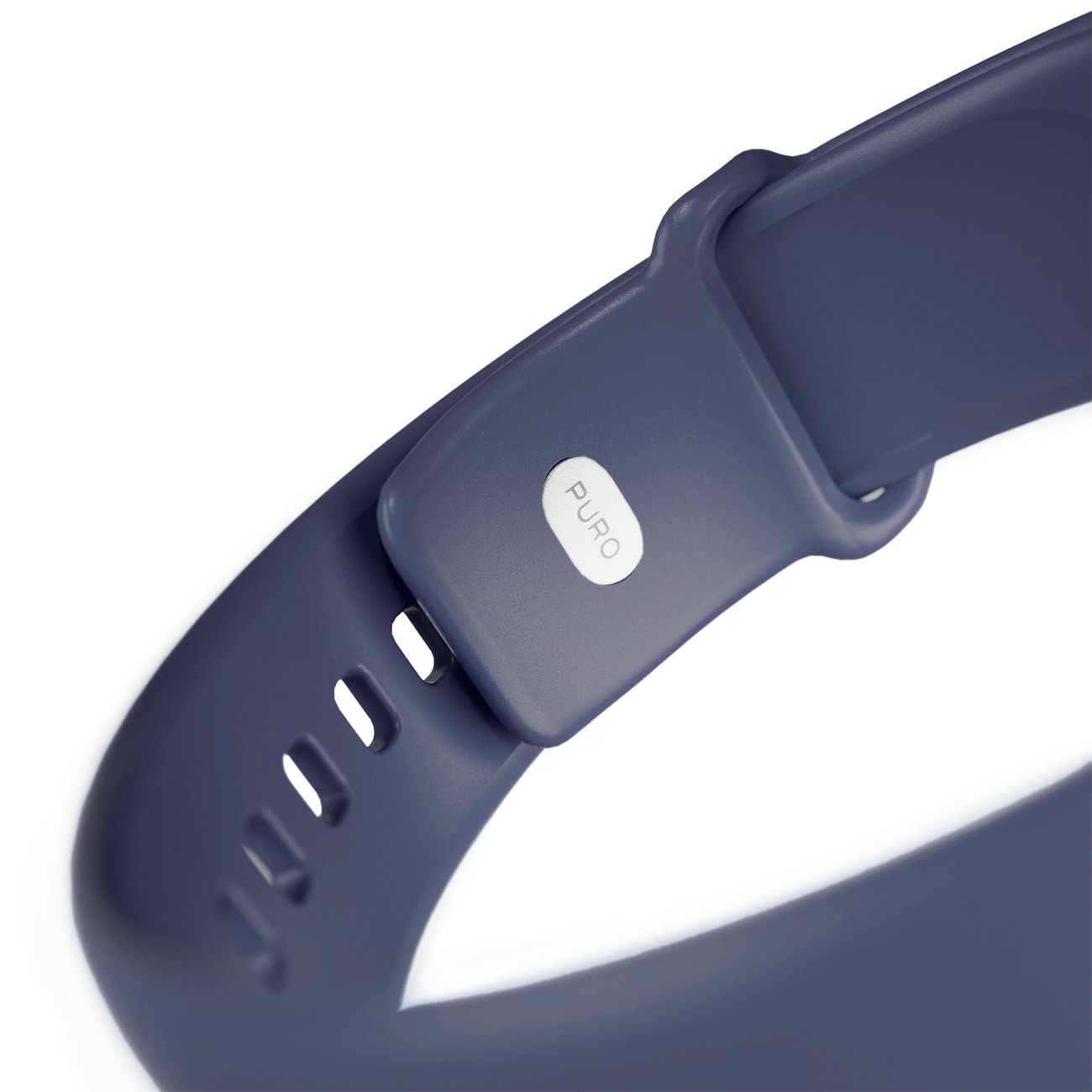 Puro Icon-armband till Apple Watch 44/45/46/49 mm – marinblått