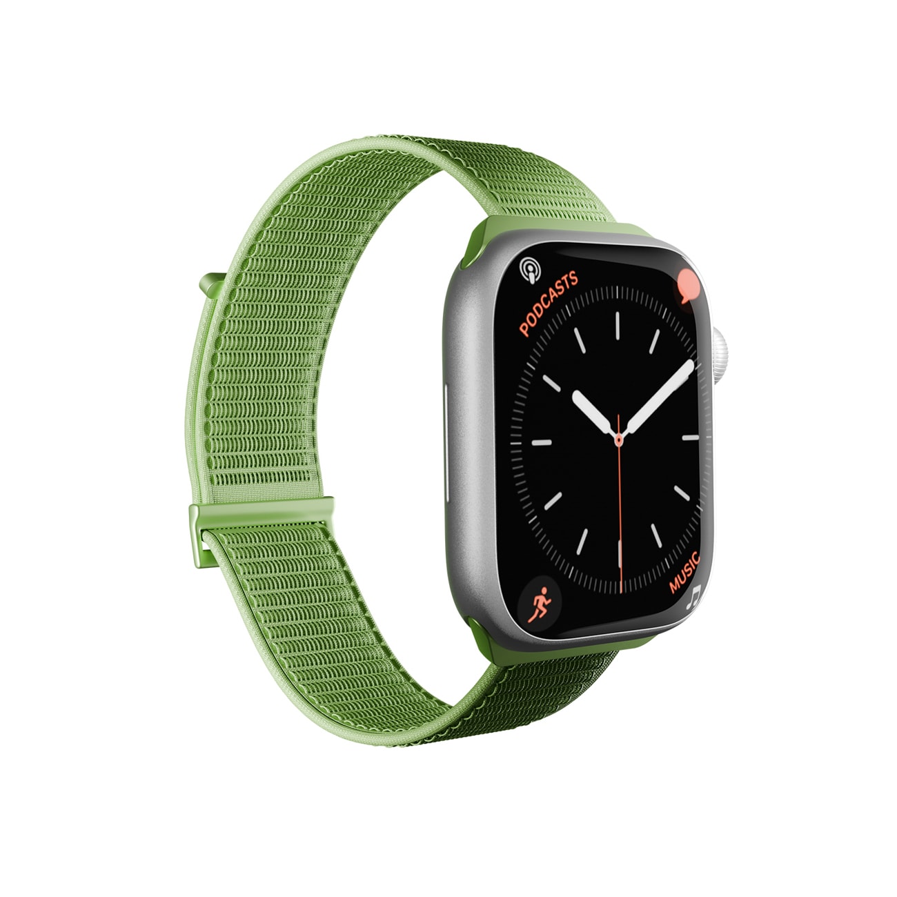 Puro Sport-armband till Apple Watch 44/45/46/49 mm – Grönt