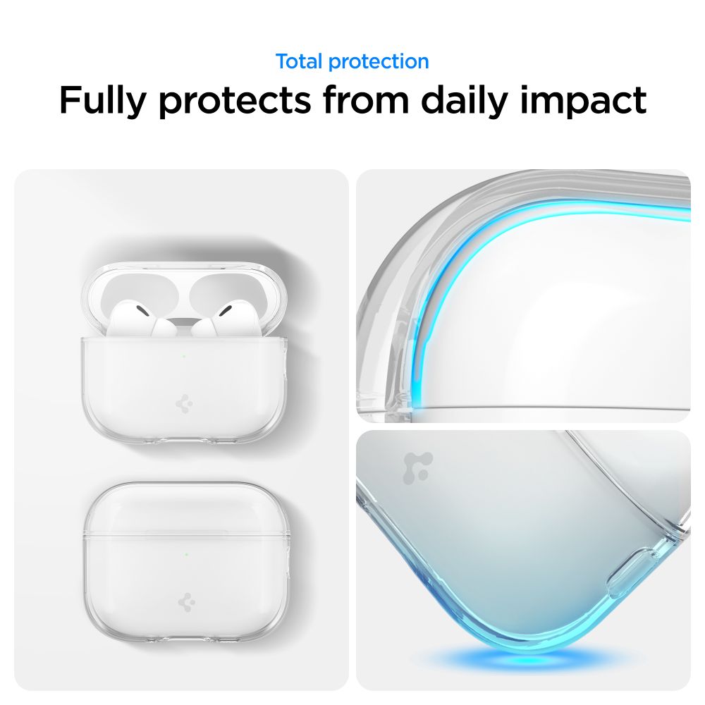 Spigen Liquid Crystal-etui til AirPods Pro 3 – gennemsigtigt