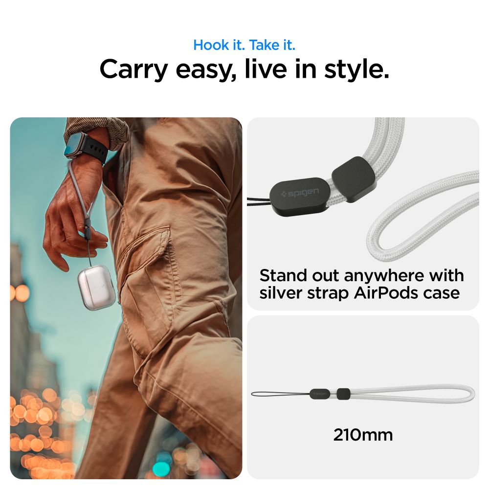 Spigen Liquid Crystal-etui til AirPods Pro 3 – gennemsigtigt