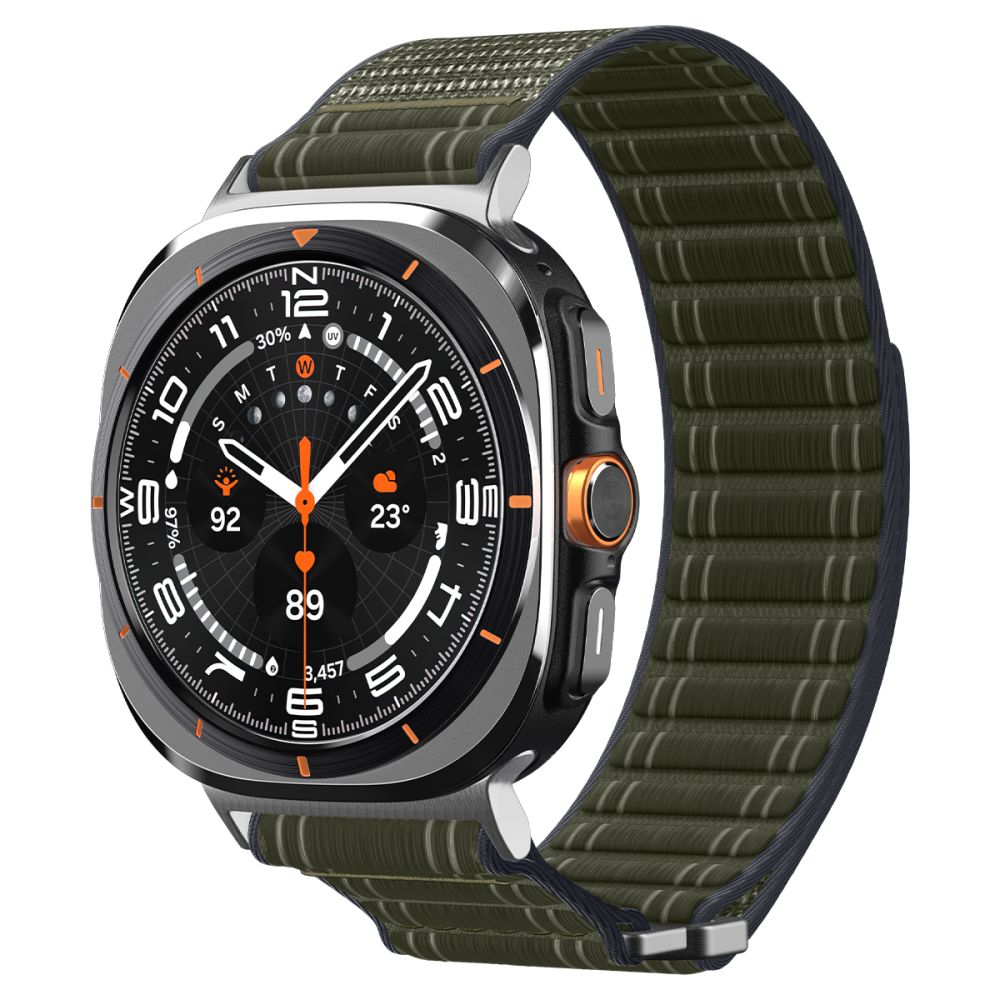 Spigen WBF0-armband till Samsung Galaxy Watch Ultra 47 mm – grönt