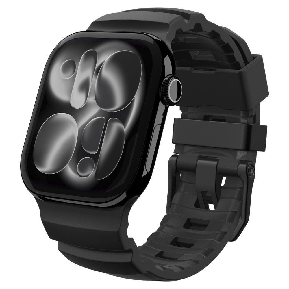 Spigen WBS2-armband för Apple Watch 44 / 45 / 46 / 49 mm – Svart