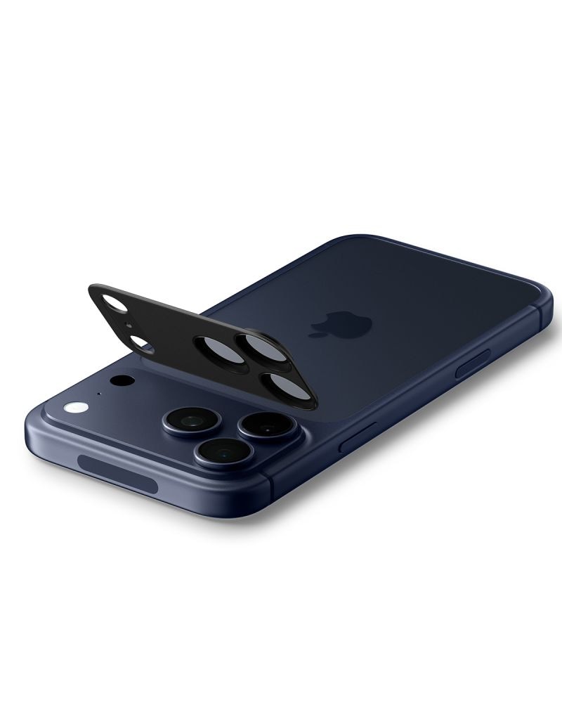 Spigen Optik Pro XL kameraglas för iPhone 17 Pro – Svart