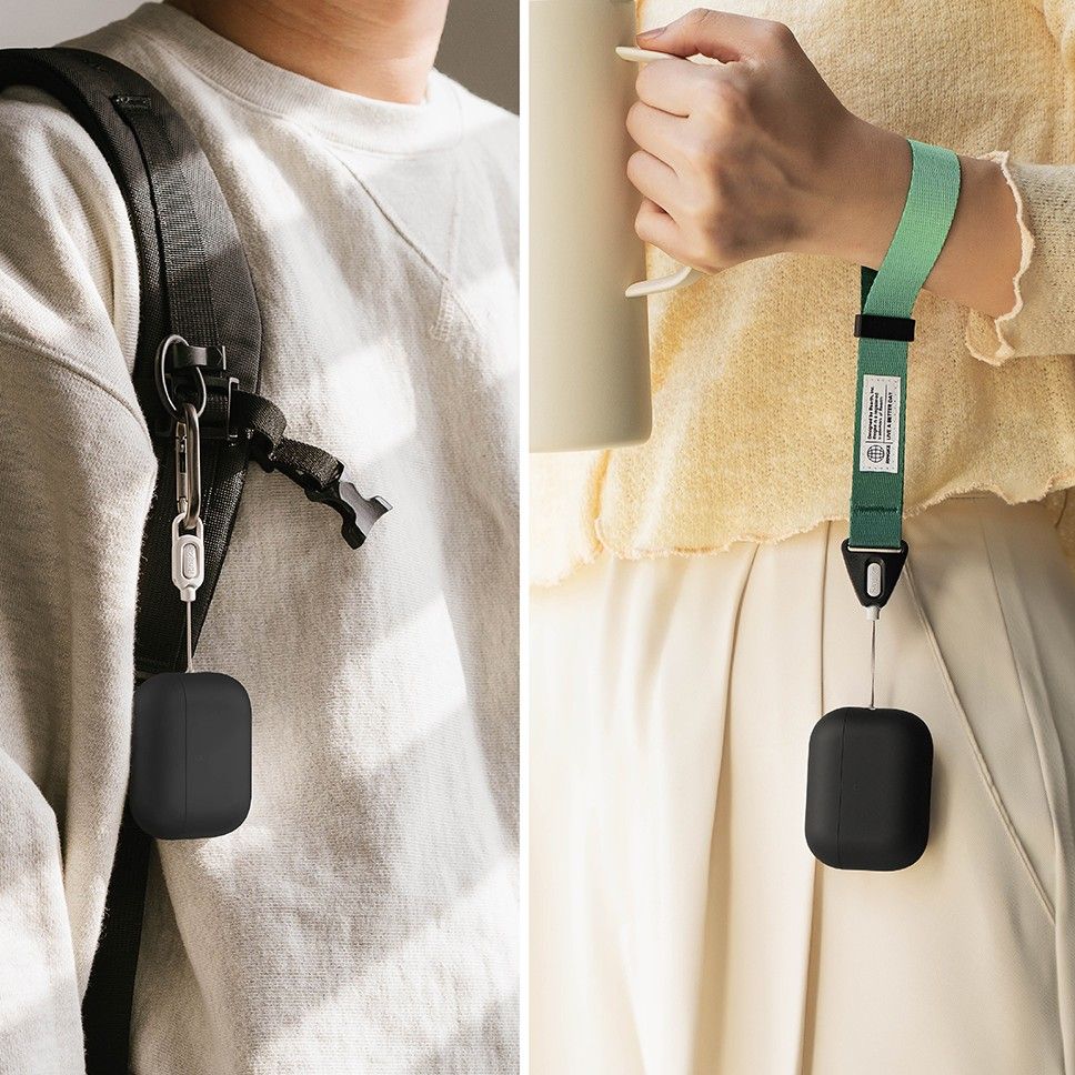 Ringke silikoneetui til AirPods Pro 3 – sort