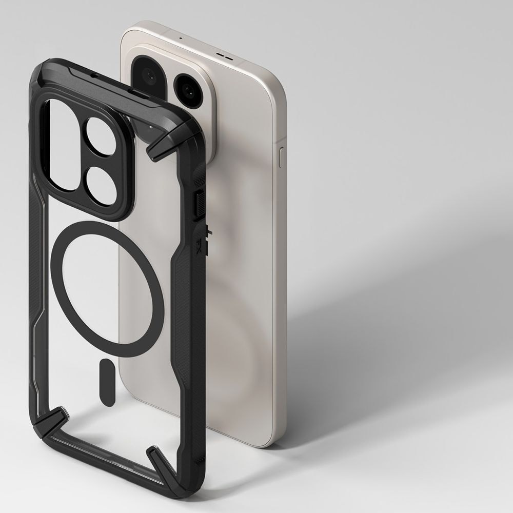 Ringke Fusion X magnetisk MagSafe-etui til OnePlus 15 – Clear Black