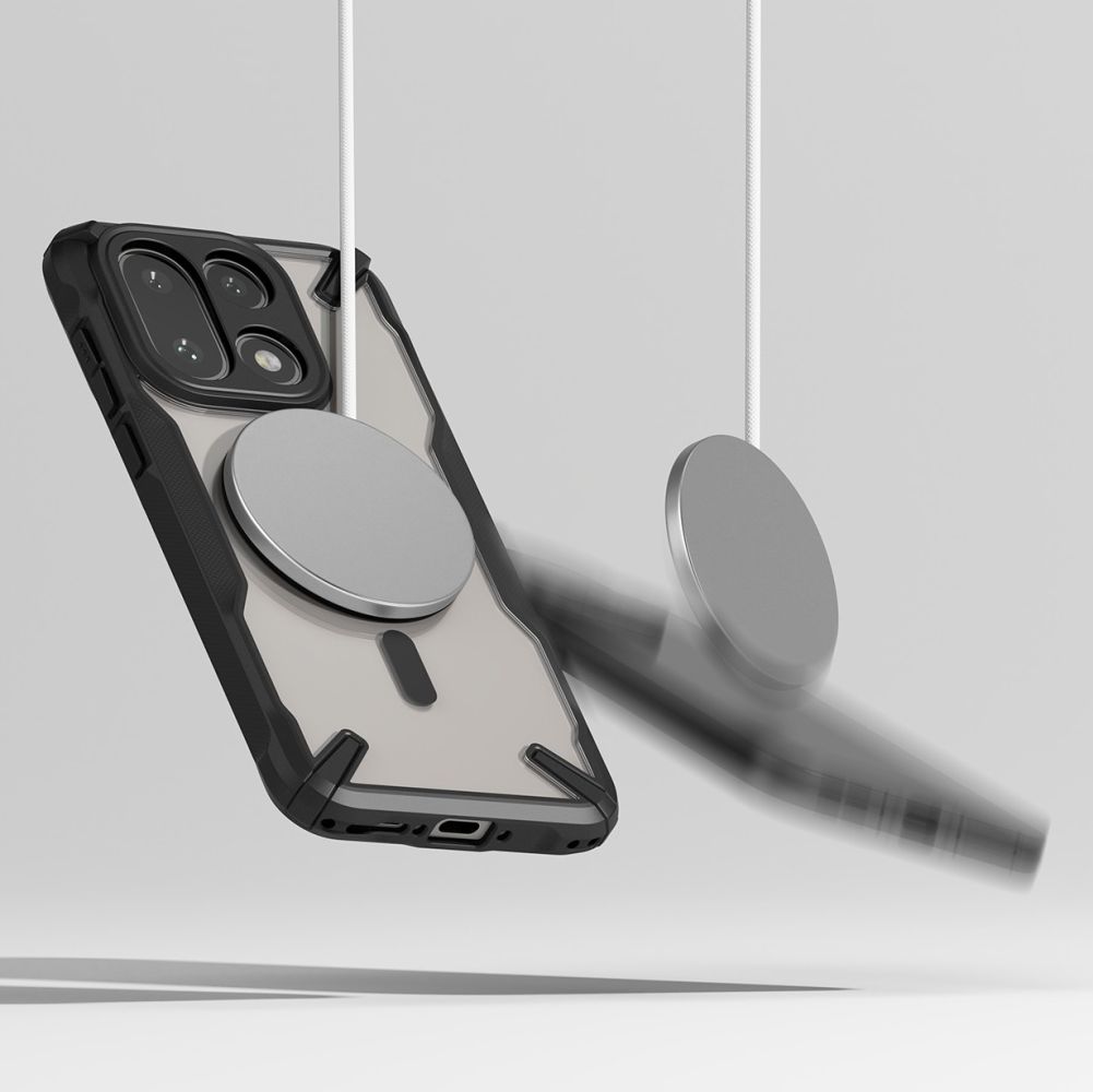 Ringke Fusion X magnetisk MagSafe-etui til OnePlus 15 – Clear Black