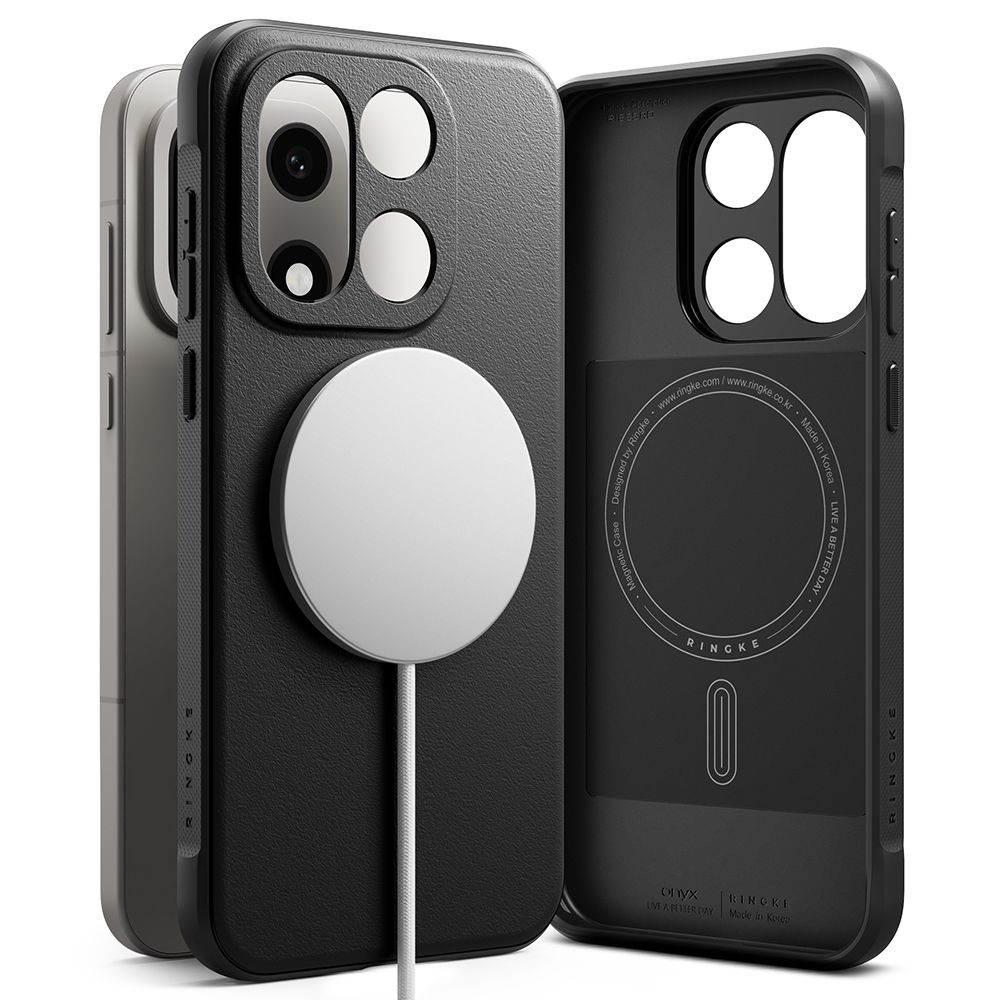 Ringke Onyx magnetiskt MagSafe-fodral för OnePlus 15 – Svart