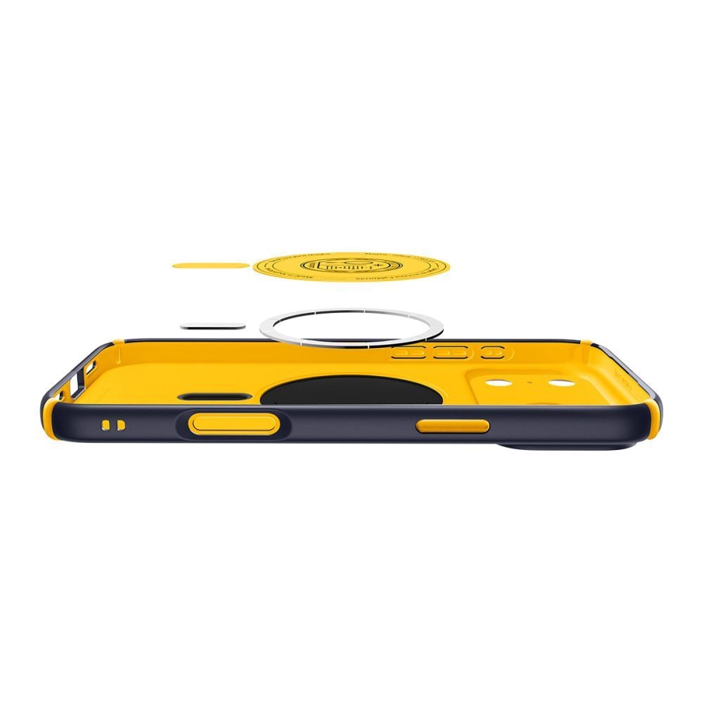 Spigen Nano Pop Hybrid MagSafe-etui til iPhone 17 Pro Max – marineblå
