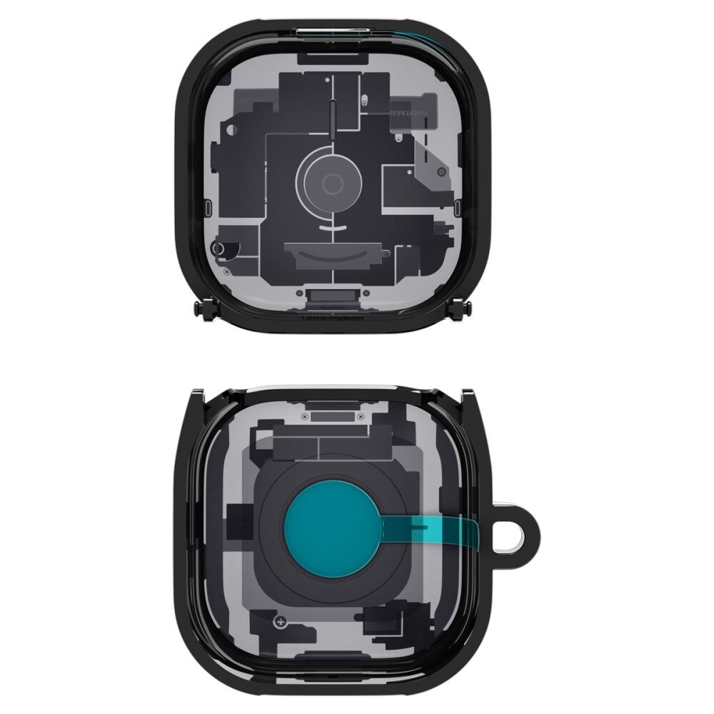 Spigen Ultra Hybrid Zero One-etui til Samsung Galaxy Buds 4 / 4 Pro – Sort