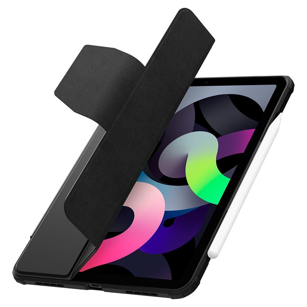 Spigen Ultra Hybrid Pro-etui til iPad Air 10,9" (2020/2022) / 11" (2024/2025/2026) – Sort