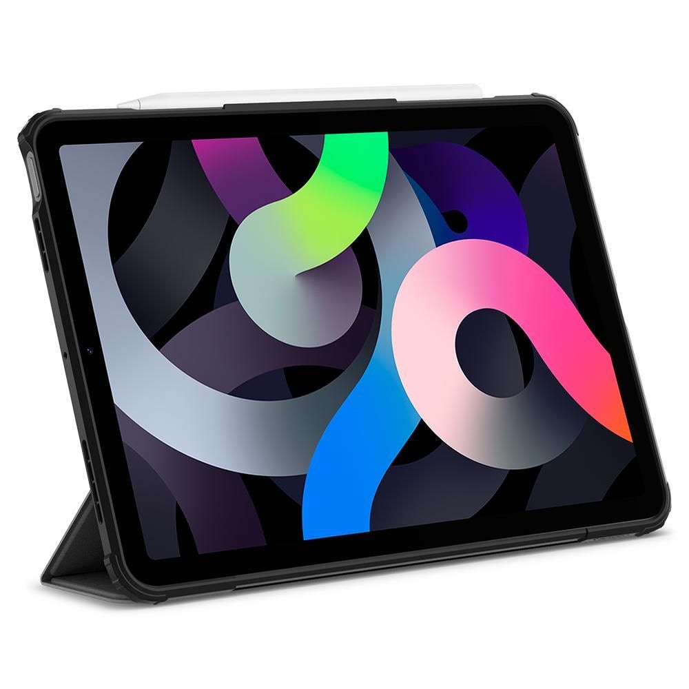 Spigen Ultra Hybrid Pro-etui til iPad Air 10,9" (2020/2022) / 11" (2024/2025/2026) – Sort