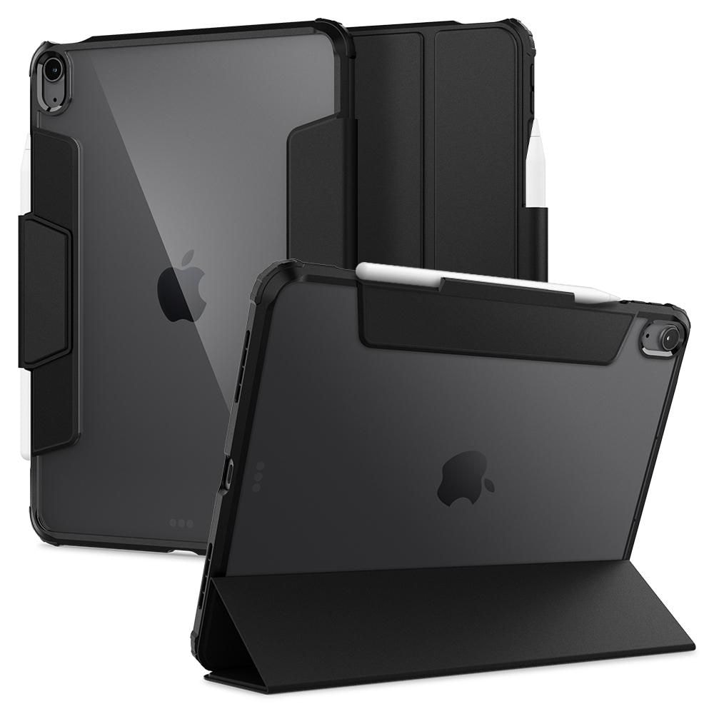 Spigen Ultra Hybrid Pro-etui til iPad Air 10,9" (2020/2022) / 11" (2024/2025/2026) – Sort