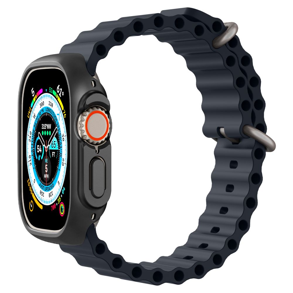 Spigen Thin Fit-fodral för Apple Watch Ultra (49 mm) – Svart