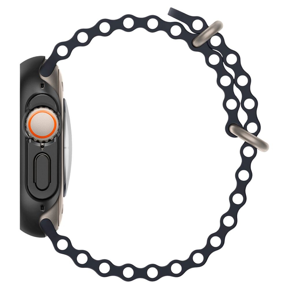 Spigen Thin Fit-fodral för Apple Watch Ultra (49 mm) – Svart