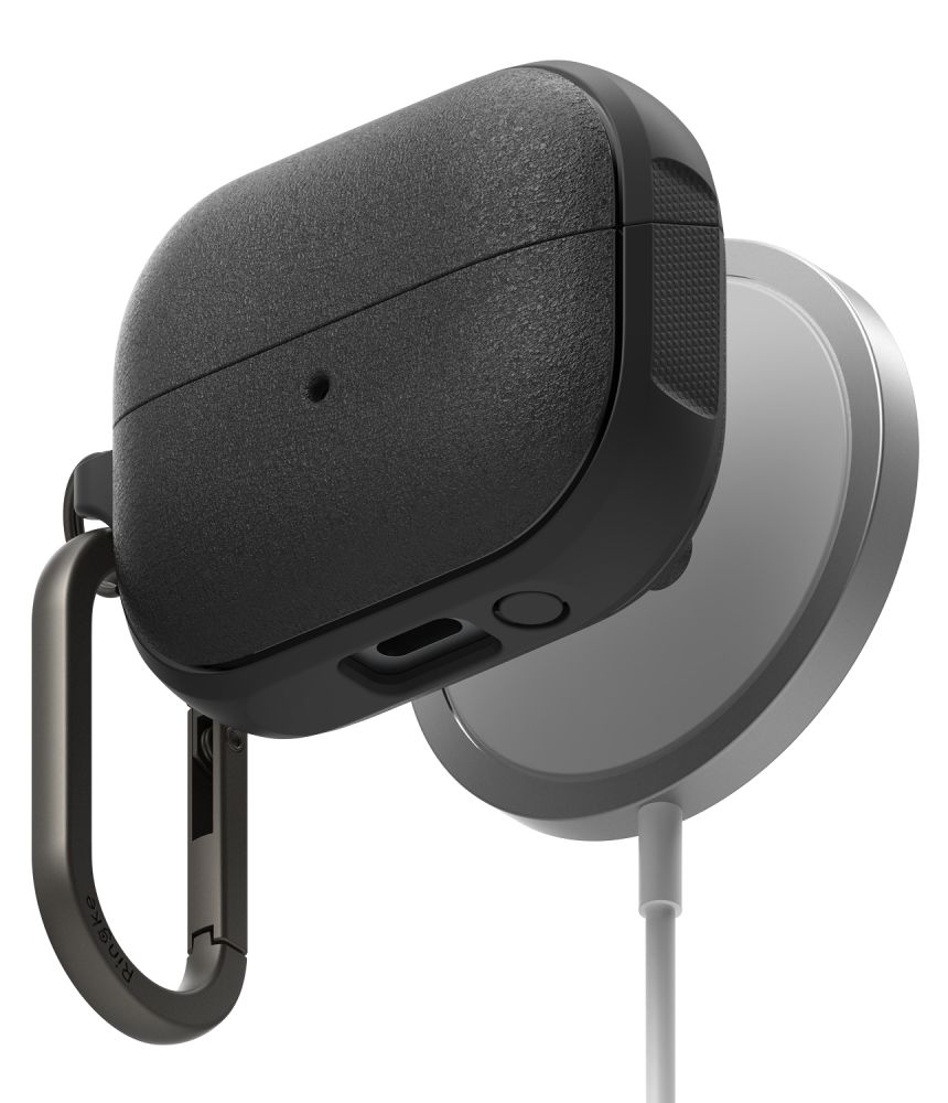 Ringke Onyx MagSafe-etui til Samsung Galaxy Buds 3 / 3 Pro – Sort